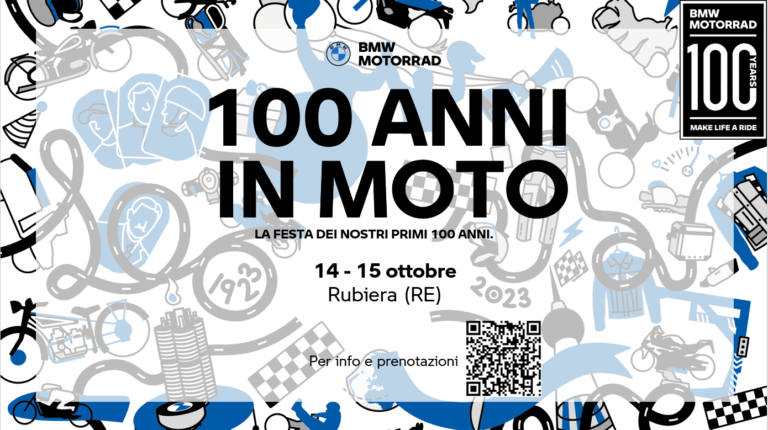 BMW Motorrad: 100 anni in moto a Rubiera
