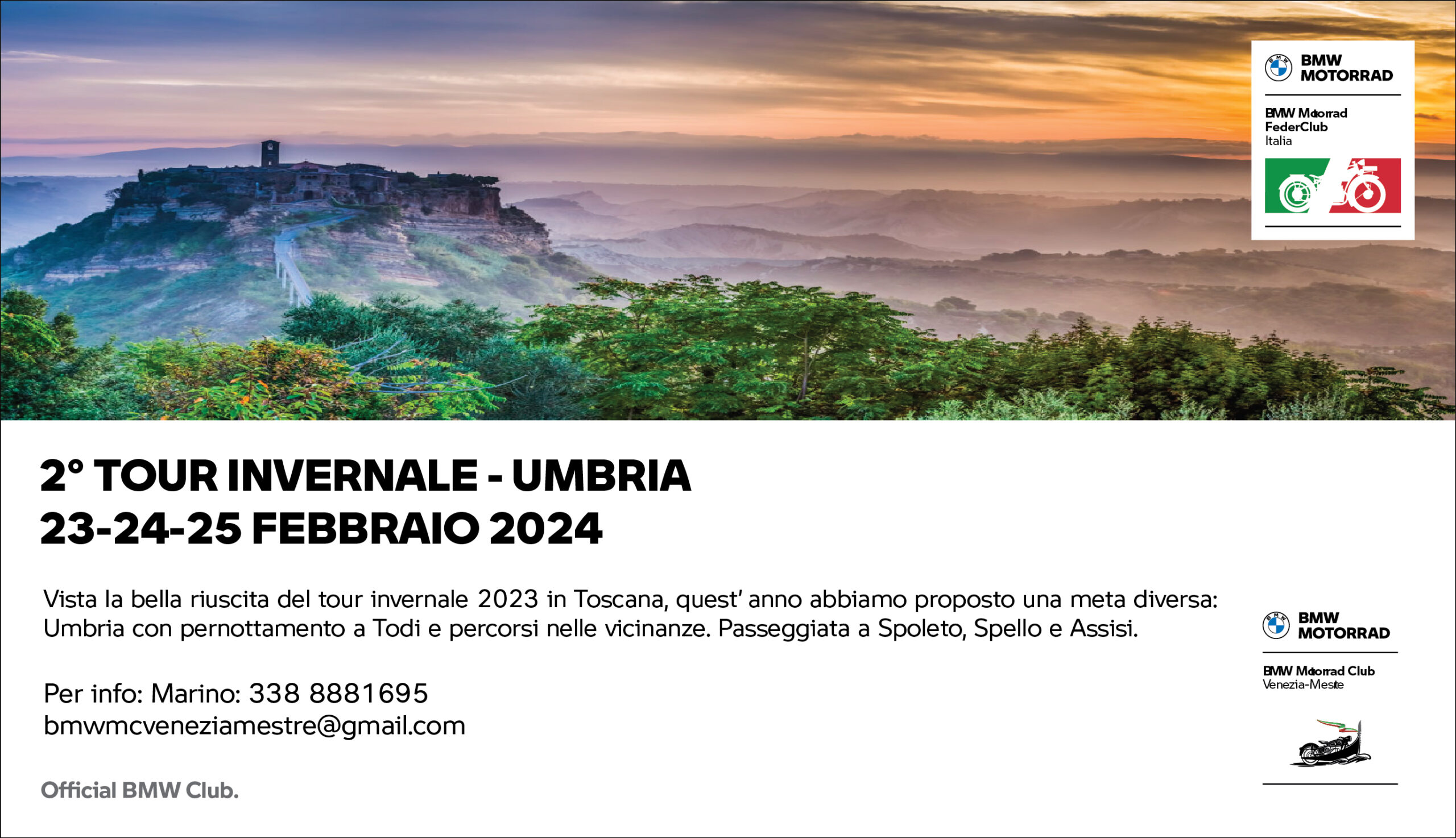 2° Tour invernale – Umbria