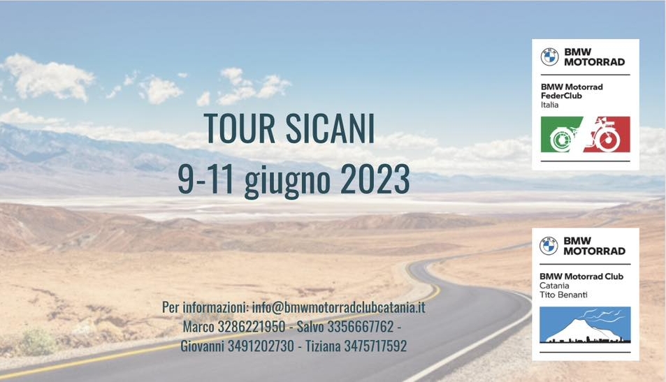 Tour Sicani – BMW Motorrad Club Catania Tito Benanti